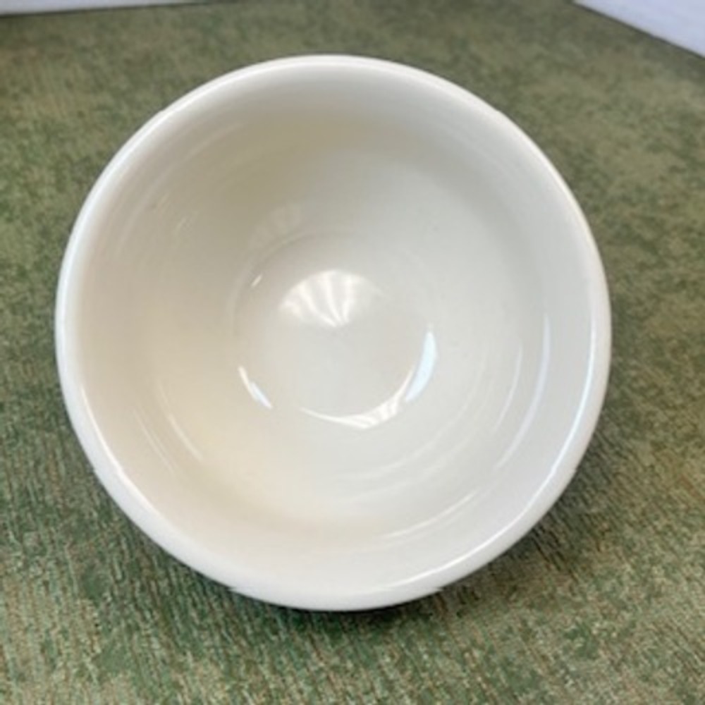 Longaberger‎ Pottery Traditions Ivory Woven Basket Weave Bowl USA 4.5 Inch Small - Picture 5 of 8